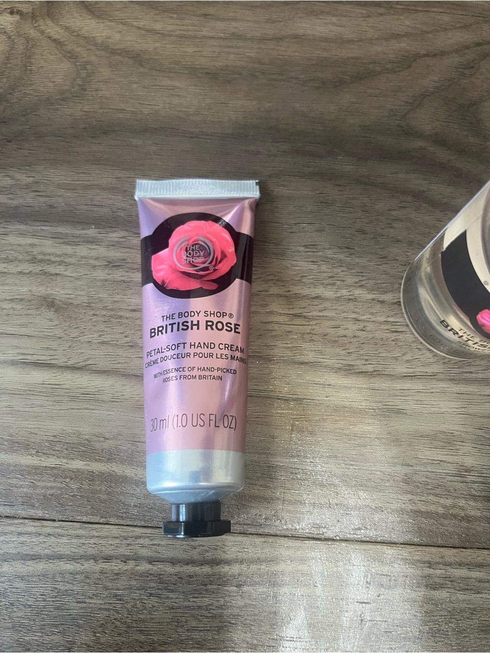 The Body Shop British Rose Shower Gel Hand Cream Discontinued Travel Size - Picture 2 of 2